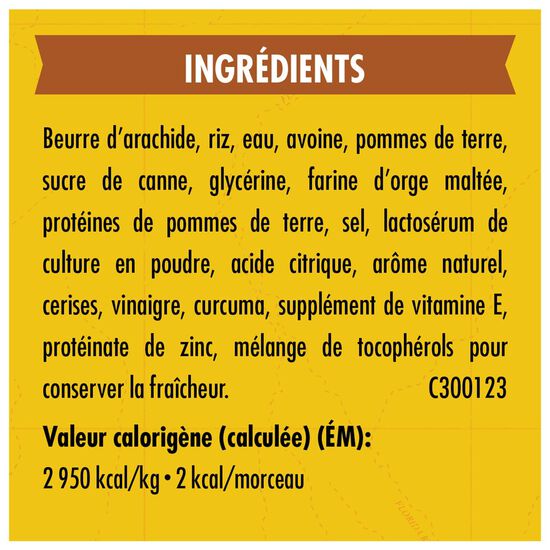 Mini Naturals Peanut Butter and Oats Tender Bites Treats for Dogs, 170 g Image NaN