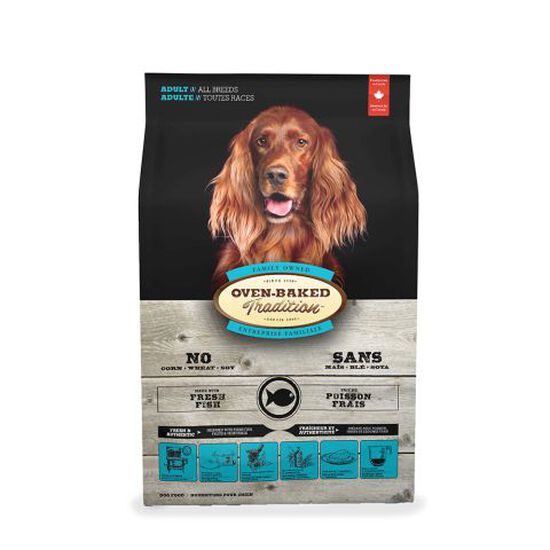 Fish dry food for adult dogs Image NaN