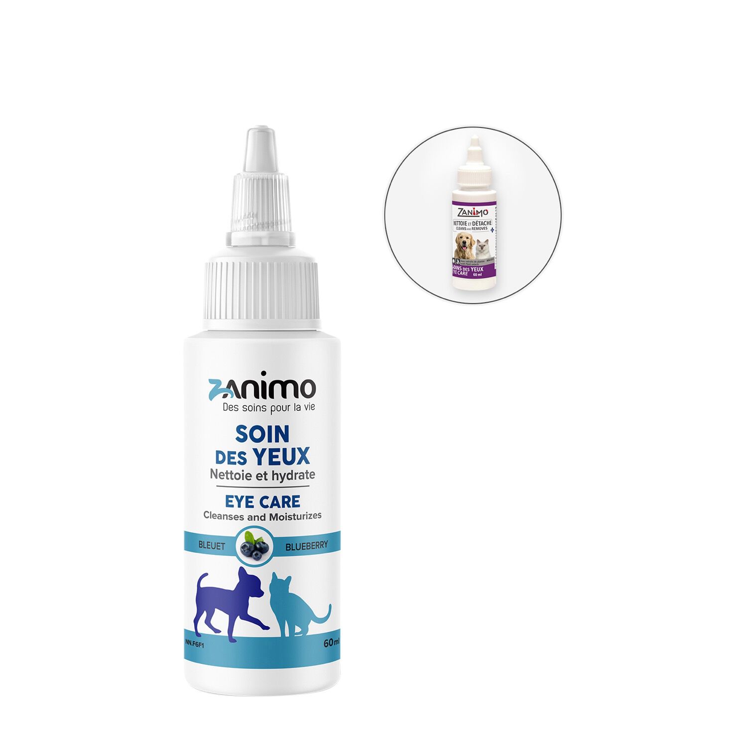 Produit pour le soins des yeux pour animaux Zanimo main image 0