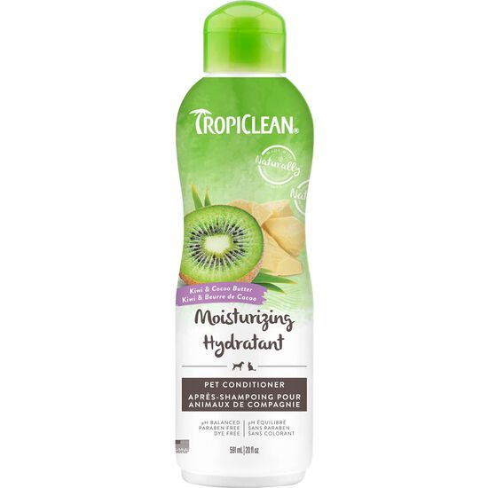 Apr&egrave;s-shampooing hydratant au kiwi et au beurre de cacao pour animaux, 591 ml Image NaN