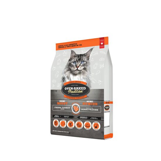 Turkey Semi-moist Food for Adult Cats, 1,36 kg Image NaN
