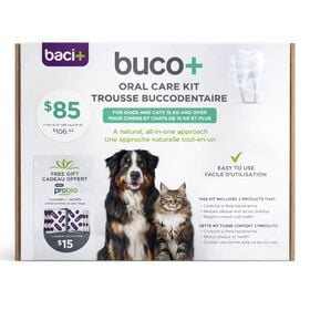 Oral Care Kit for Cats and Dogs 15 kg and Over