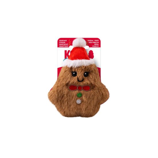 Jouet Holiday Snuzzles Mini Gingerbread pour chiens Image NaN