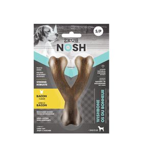 Jouet &agrave; m&acirc;cher NOSH pour chiens, ar&ocirc;me de bacon