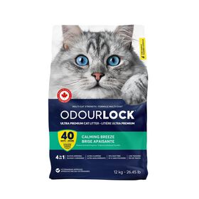 Liti&egrave;re agglom&eacute;rante multi-chat parfum brise apaisante, 12 kg