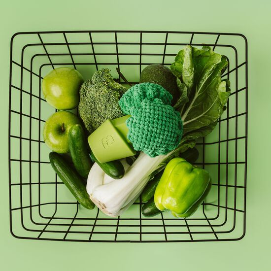 Jouet &agrave; m&acirc;cher brocoli pour chiens Image NaN