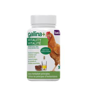 Gallina+ Vitality supplement for recreational hens