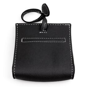 Poop Bag Dispenser, Black Pleather