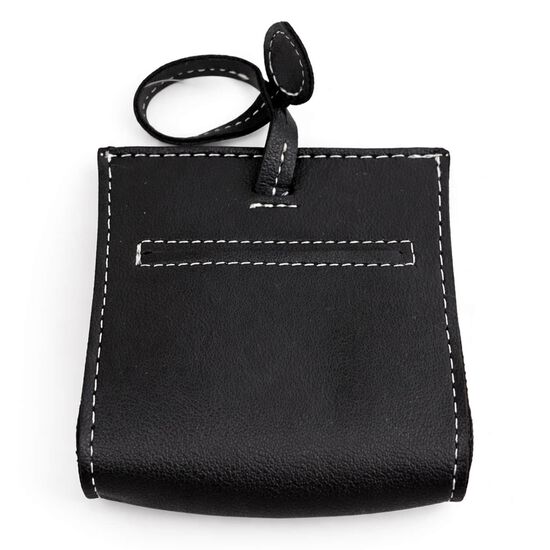 Poop Bag Dispenser, Black Pleather Image NaN