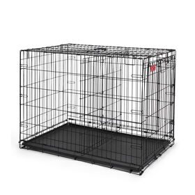 Cage à deux portes pour chiens