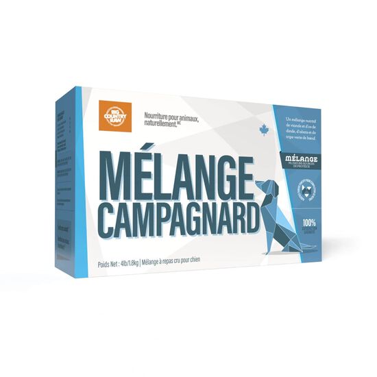 Nourriture crue mélange de campagne pour chiens Image NaN