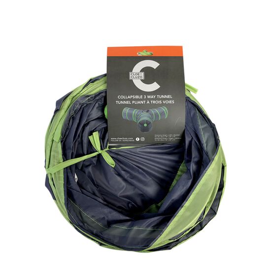 Three Way Cat Tunnel, green Image NaN