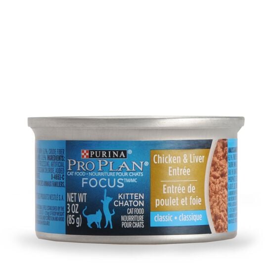 Chicken and liver wet kitten food Image NaN
