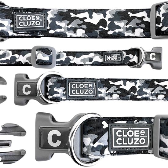 Collier ajustable pour chiens, camouflage Image NaN