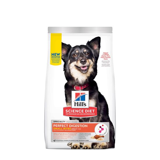 Adult Perfect Digestion Small Bites Chicken, Dry Dog Food, 5.44 kg Image NaN