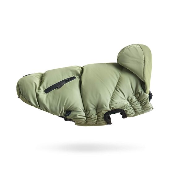 Parka Elasto-fit&reg; Storm Glide pour chiens, Mousse d&rsquo;ombre Image NaN