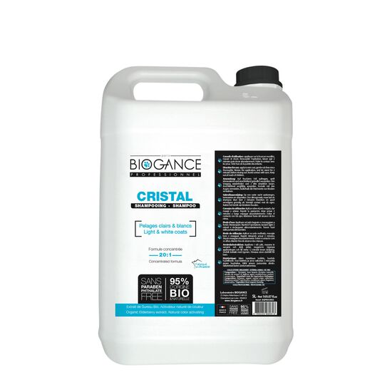 Cristal PRO Shampoo for White Coat, 5L Image NaN