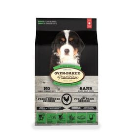 Large breed dry puppy food