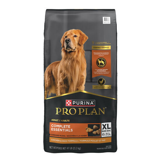 Complete Essentials Shredded Blend Chicken & Rice Formula for Adult Dogs, 21.3 kg Image NaN
