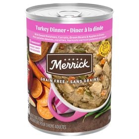 D&icirc;ner &agrave; la dinde sans grains pour chiens