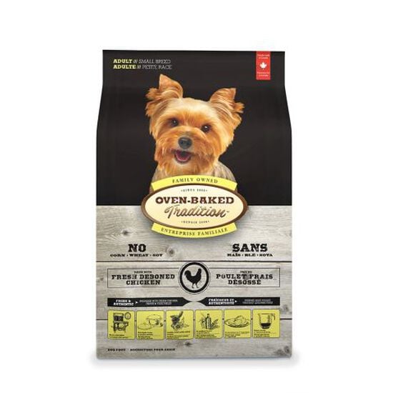 Chicken dry food in small bites for adult dogs Image NaN
