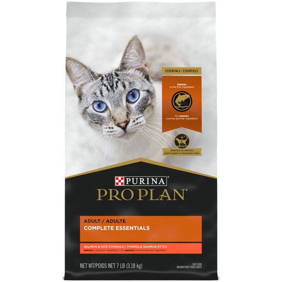 Complete Essentials Salmon & Rice Dry Cat Food Formula, 3.18 kg Image NaN