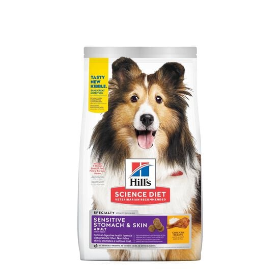 Nourriture sèche « Sensitive Stomach & Skin » au poulet pour chiens adultes, 13,6 kg Image NaN