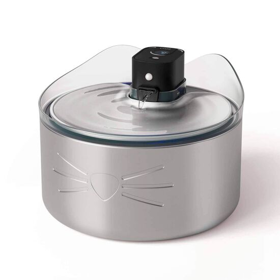 Abreuvoir sans fil PIXI en acier inoxydable avec clarificateur UVC, 5 L Image NaN