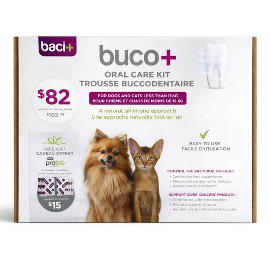 Oral Care Kit for Cats and Dogs Less Than 15 kg Image NaN