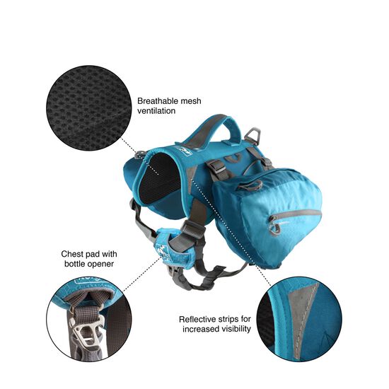 Grand Sac à dos Baxter, bleu côtier Image NaN