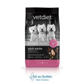 Chicken dry food for small breed adult dog