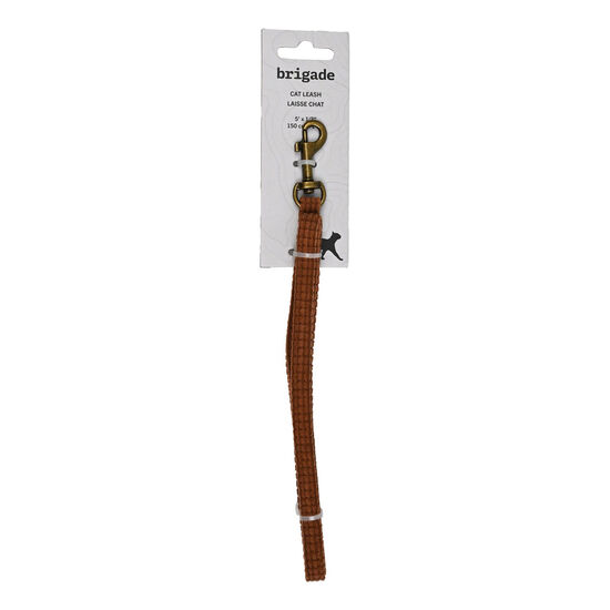 Corduroy Leash for Cats, Cognac Image NaN