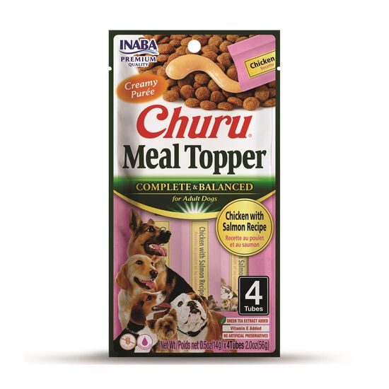 Garniture de repas Churu au poulet et saumon pour chiens Image NaN