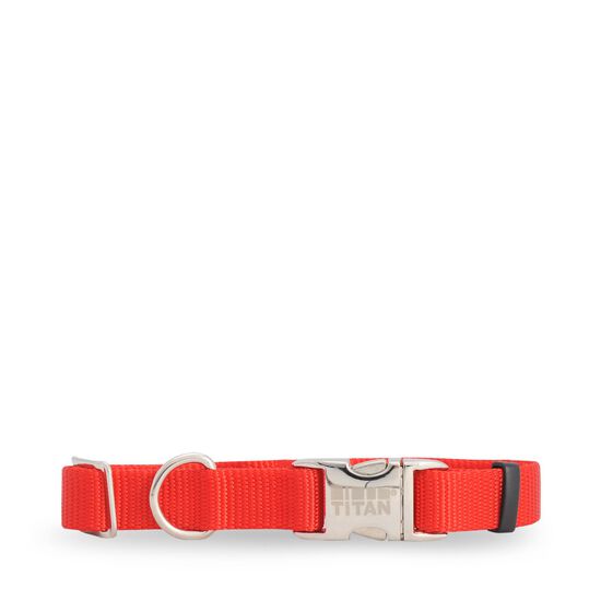Red nylon collar Image NaN