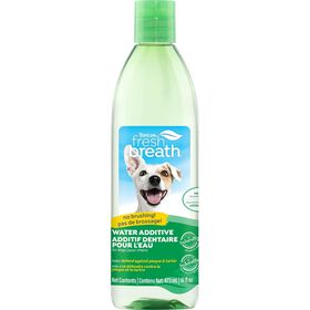 Additif haleine fra&icirc;che pour l'eau pour chiens, 473 ml