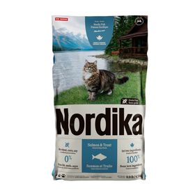 Nordic Fish Salmon and Trout Dry Food for Cats, 4.5 kg