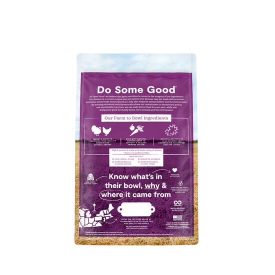 Nourriture sèche sans grains dinde et poulet pour chiens âgés, 1,81 kg Image NaN