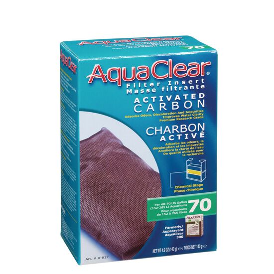 Charbon activé pour filtre AquaClear 70/300 Image NaN