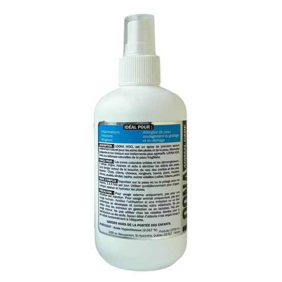 Liquide HOCL pour le soins de plaies pour animaux, 250 ml Image NaN