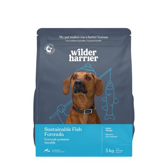 Sustainable fish hypoallergenic dry dog food Image NaN