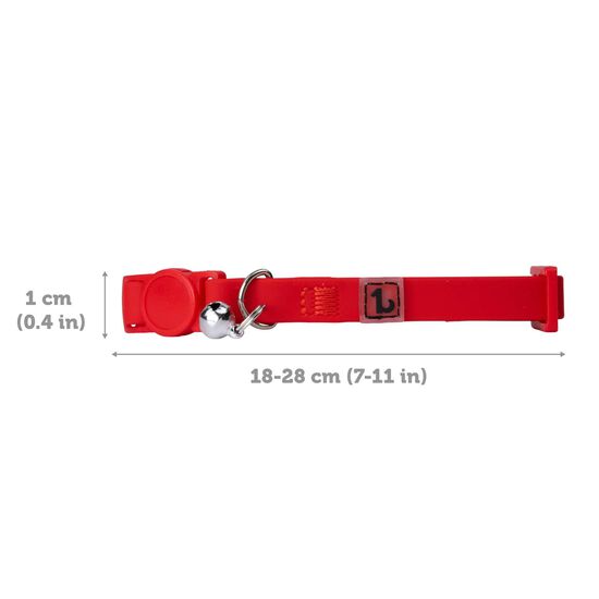 Silicone Collar for Cats, Red Image NaN