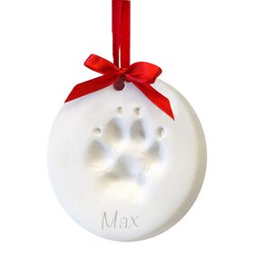 DIY Paw print Christmas ornament kit