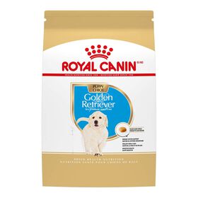 Nourriture s&egrave;che pour chiots de race Golden Retriever