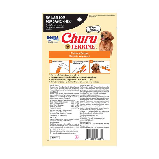Chicken Churu Terrine for Large Dogs Image 2.0