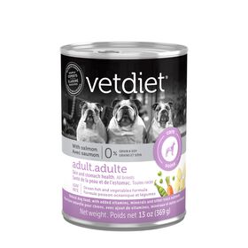 Skin and stomach health wet food for adult dog