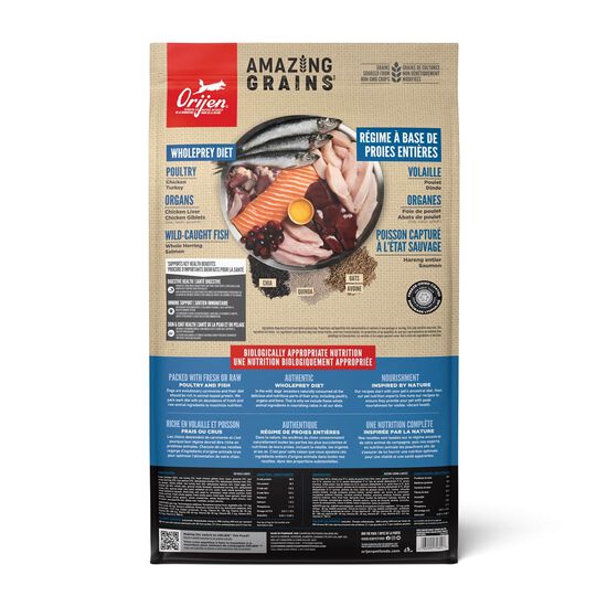 Nourriture sèche Amazing Grains Original pour chiens, 9,7 kg Image NaN