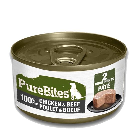 Chicken and Beef Paté for Dogs, 71 g Image NaN