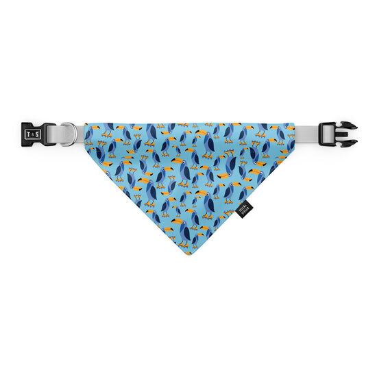 Foulard &laquo; Toco le Toucan &raquo; pour chien Image NaN
