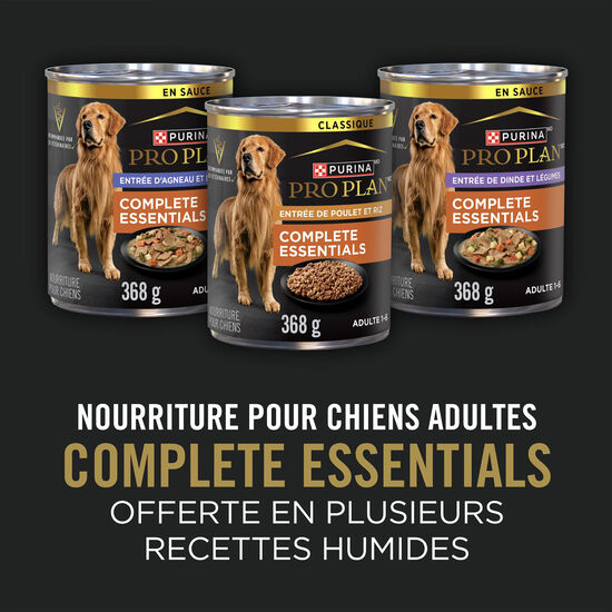 Complete Essentials Shredded Blend Chicken & Rice Formula for Adult Dogs, 21.3 kg Image NaN