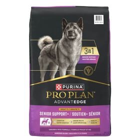 Nourriture s&egrave;che AdvantEDGE Soutien+ s&eacute;nior bouch&eacute;es &agrave; la viande au poulet et riz pour chiens, 10 kg